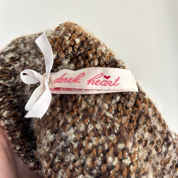 Derek Heart Y2K Marbled Tunic Sweater Size Medium - Picture 2 of 7